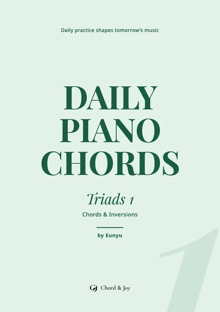 Triads 1: Chords & Inversions, cover